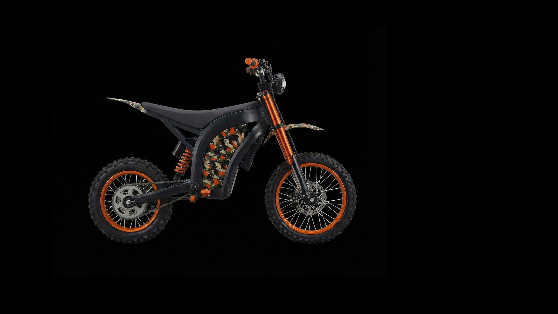 Bold Orange Camouflage Zooboo